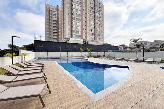Área comum - Piscina de apartamento à venda com 2 quartos, 98m² em Parque Sao Domingos, São Paulo