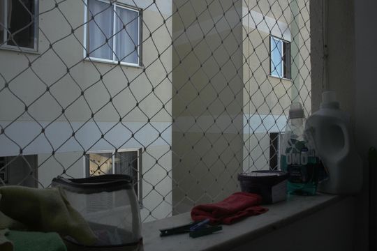 Vista Área de Serviço de apartamento para alugar com 2 quartos, 54m² em Paineiras, Juiz de Fora