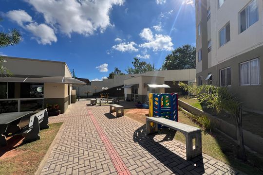 Área comum - Playground de apartamento à venda com 2 quartos, 48m² em Arvoredo Ii, Contagem