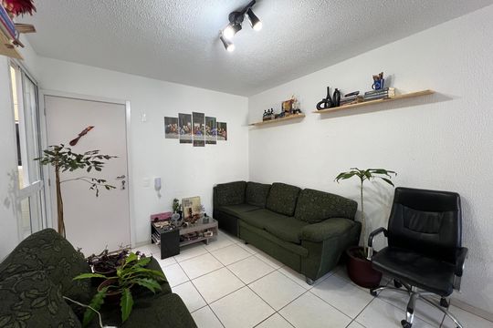 Sala de apartamento à venda com 2 quartos, 48m² em Arvoredo Ii, Contagem