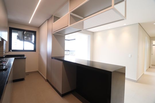 Cozinha de apartamento para alugar com 3 quartos, 89m² em Jardim Sul, Uberlândia