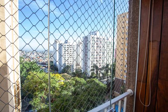 Varanda da Sala de apartamento à venda com 3 quartos, 86m² em Jardim Melo, Diadema