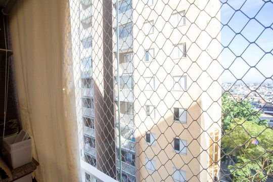 Varanda da Sala de apartamento à venda com 3 quartos, 86m² em Jardim Melo, Diadema