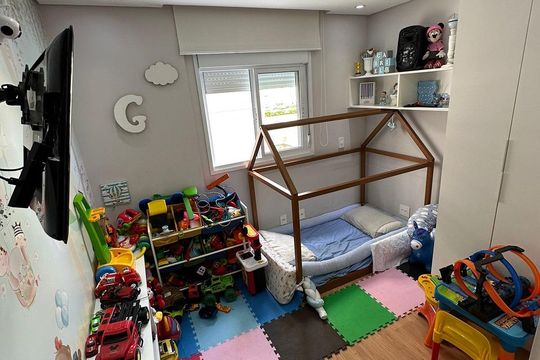 Quarto de apartamento à venda com 2 quartos, 65m² em Santa Maria, São Caetano do Sul