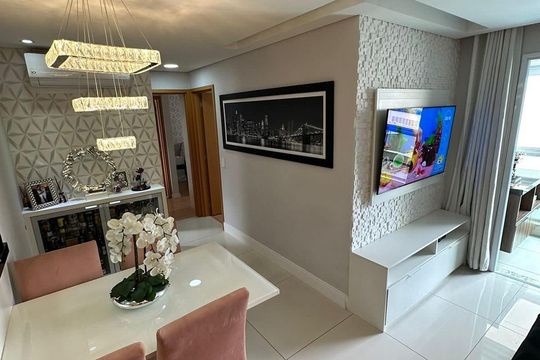 Sala de apartamento à venda com 2 quartos, 65m² em Santa Maria, São Caetano do Sul