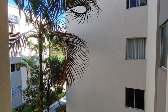 Vista da sala de apartamento para alugar com 2 quartos, 61m² em Vila Liviero, São Paulo