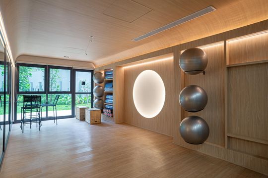Área comum - Sala de Pilates de kitnet/studio para alugar com 1 quarto, 27m² em Consolação, São Paulo