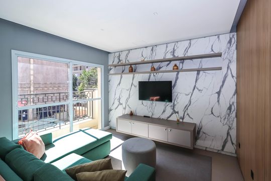 Cinema de kitnet/studio para alugar com 1 quarto, 29m² em Vila Dom Pedro I, São Paulo