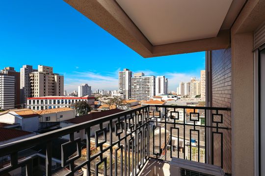 Sacada de kitnet/studio para alugar com 1 quarto, 29m² em Vila Dom Pedro I, São Paulo