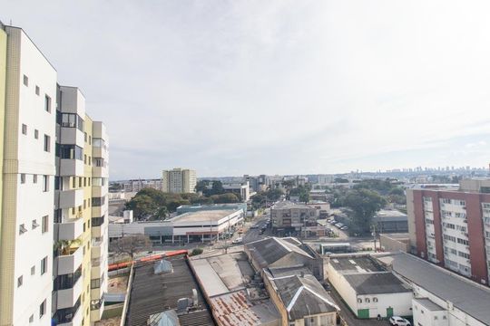 Varanda da Sala de kitnet/studio à venda com 1 quarto, 32m² em Água Verde, Curitiba