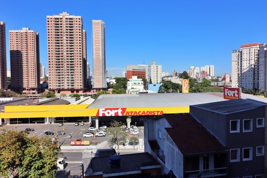 Quarto 1 Vista  de apartamento para alugar com 2 quartos, 115m² em Baeta Neves, São Bernardo do Campo