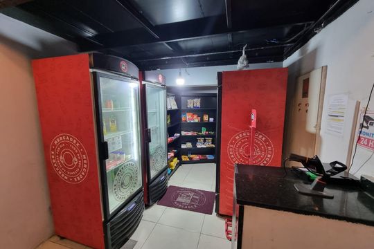 Área comum - mercado de apartamento à venda com 2 quartos, 87m² em Campos Elíseos, São Paulo