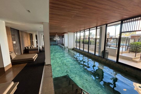 Piscina aquecida + sauna de apartamento para alugar com 3 quartos, 89m² em Tamboré, Barueri
