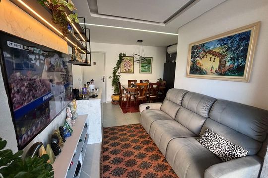 Sala de apartamento para alugar com 3 quartos, 89m² em Tamboré, Barueri