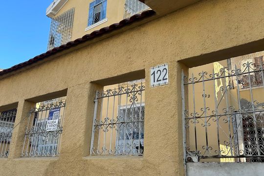 Fachada de apartamento à venda com 3 quartos, 120m² em Riachuelo, Rio de Janeiro