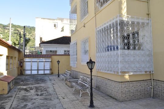 Área externa de apartamento à venda com 3 quartos, 120m² em Riachuelo, Rio de Janeiro