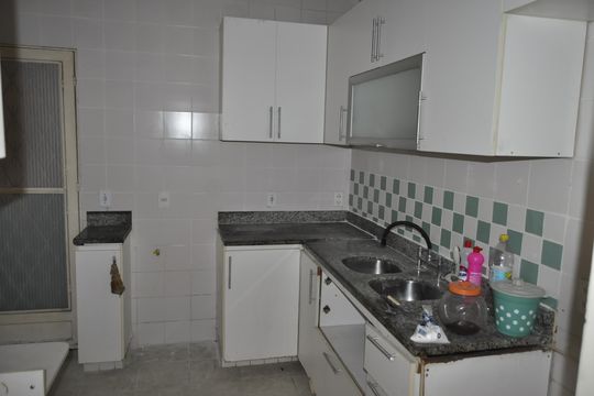 Cozinha de apartamento à venda com 3 quartos, 120m² em Riachuelo, Rio de Janeiro