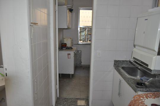 Área de serviço de apartamento à venda com 3 quartos, 120m² em Riachuelo, Rio de Janeiro