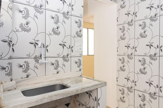 Cozinha e Área de Serviço de apartamento para alugar com 1 quarto, 60m² em Realengo, Rio de Janeiro