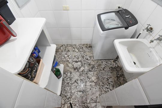 Área de Serviço de apartamento à venda com 3 quartos, 92m² em Rebouças, Curitiba