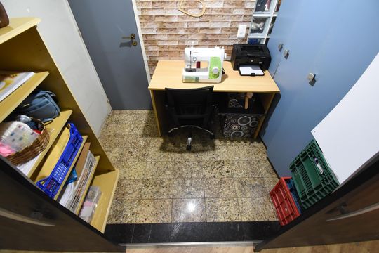 Escritório de apartamento à venda com 3 quartos, 92m² em Rebouças, Curitiba