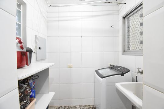 Área de Serviço de apartamento à venda com 3 quartos, 92m² em Rebouças, Curitiba
