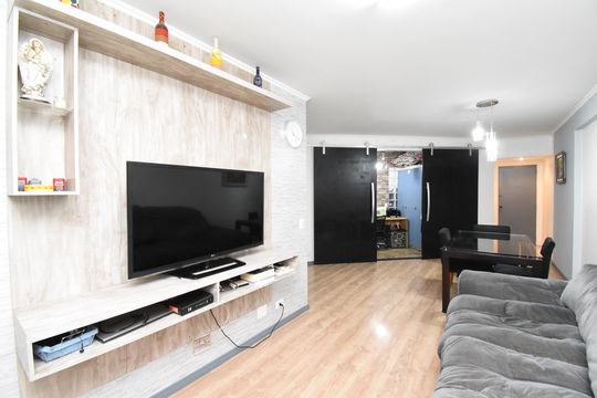 Sala de apartamento à venda com 3 quartos, 92m² em Rebouças, Curitiba