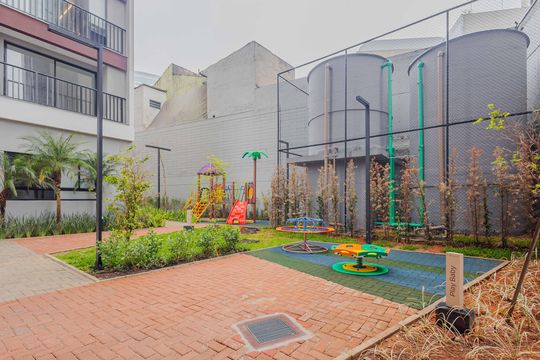 Playground de kitnet/studio à venda com 1 quarto, 24m² em Pinheiros, São Paulo