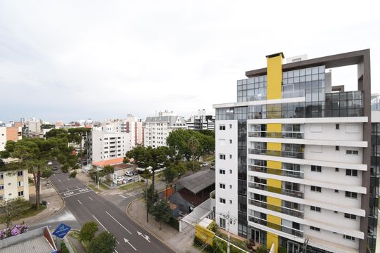 Sacada da Sala de apartamento à venda com 3 quartos, 215m² em Juvevê, Curitiba