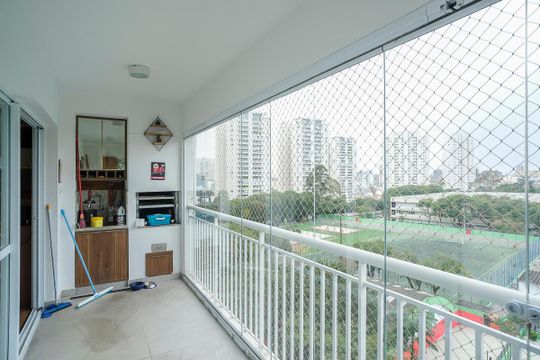 Varanda gourmet de apartamento à venda com 3 quartos, 205m² em Boa Vista, São Caetano do Sul