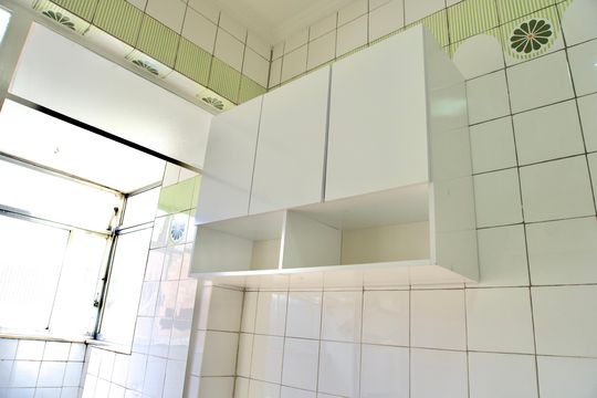 Cozinha de apartamento para alugar com 3 quartos, 67m² em Alto Barroca, Belo Horizonte