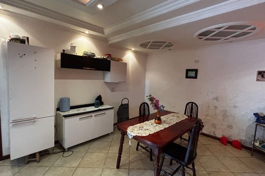 Sala de Jantar de casa à venda com 4 quartos, 233m² em Utinga, Santo André