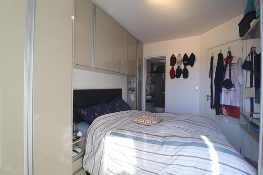 Quarto 1 suíte de apartamento à venda com 2 quartos, 106m² em Casa Branca, Santo André