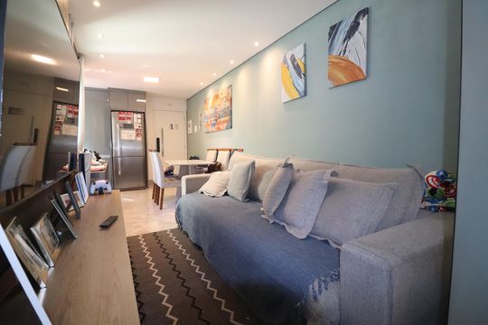Sala de apartamento à venda com 2 quartos, 106m² em Casa Branca, Santo André