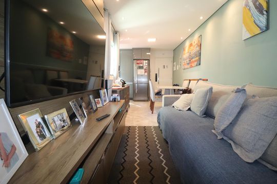 Sala de apartamento à venda com 2 quartos, 106m² em Casa Branca, Santo André