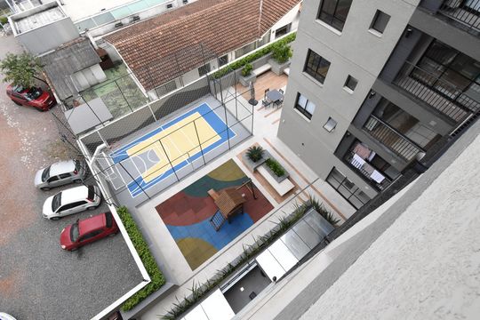 Sacada de apartamento à venda com 3 quartos, 80m² em Juvevê, Curitiba