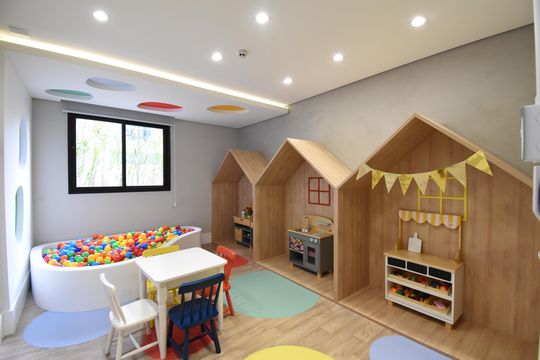 Área comum de apartamento à venda com 3 quartos, 80m² em Juvevê, Curitiba