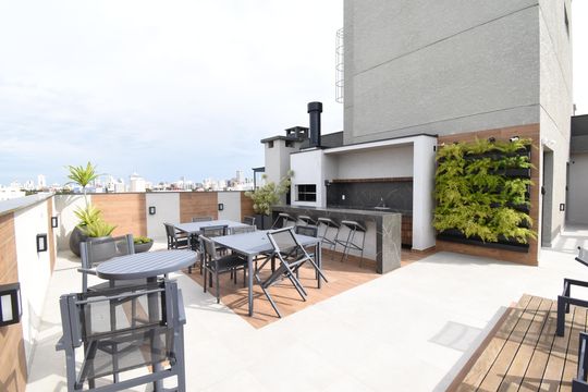 Área comum de apartamento à venda com 2 quartos, 130m² em Juvevê, Curitiba