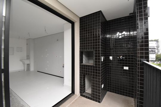 Sacada de apartamento à venda com 3 quartos, 130m² em Juvevê, Curitiba