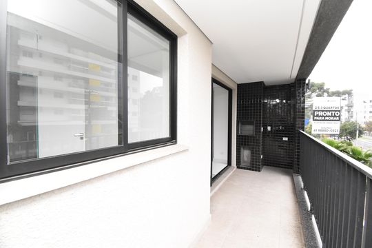 Sacada de apartamento à venda com 3 quartos, 130m² em Juvevê, Curitiba
