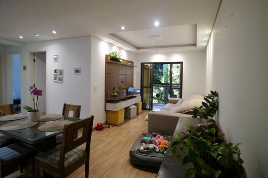 Sala de apartamento à venda com 3 quartos, 100m² em Tingui, Curitiba