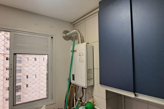 Área de Serviço de apartamento à venda com 2 quartos, 76m² em Jardim Ermida I, Jundiaí