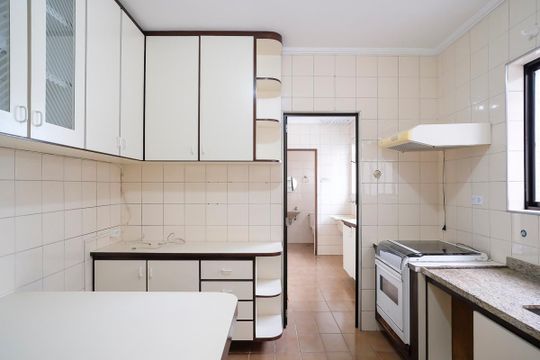 Cozinha de apartamento à venda com 3 quartos, 114m² em Barcelona, São Caetano do Sul