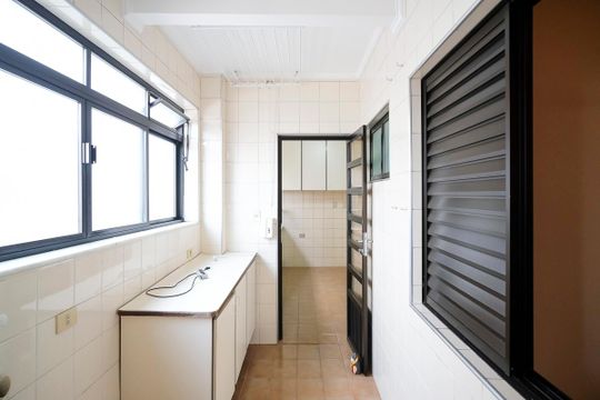 Área de serviço de apartamento à venda com 3 quartos, 114m² em Barcelona, São Caetano do Sul