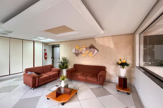 Hall de entrada de apartamento à venda com 3 quartos, 114m² em Barcelona, São Caetano do Sul