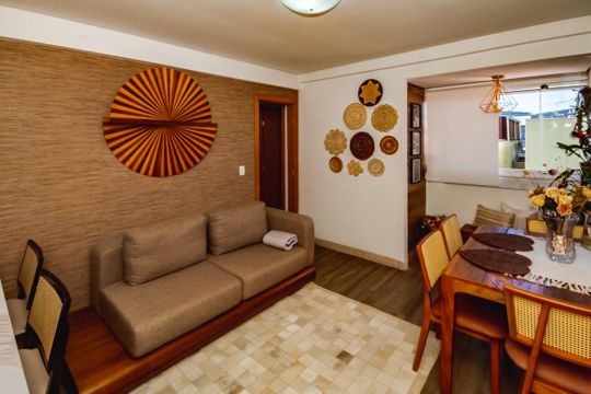 Apartamento à venda com 2 quartos, 58m² em Santa Branca, Belo Horizonte