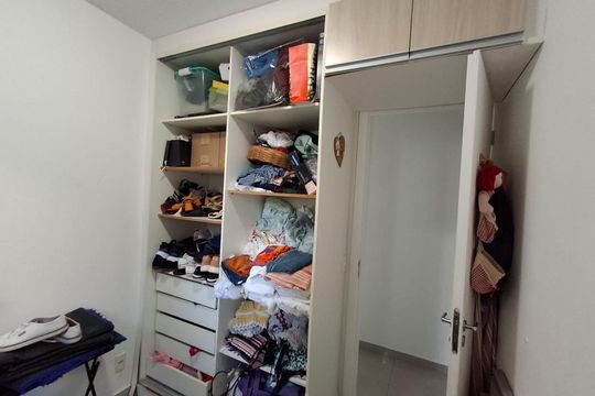 Sala de apartamento à venda com 2 quartos, 55m² em Vargem Grande, Rio de Janeiro