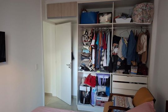 Sala de apartamento à venda com 2 quartos, 55m² em Vargem Grande, Rio de Janeiro
