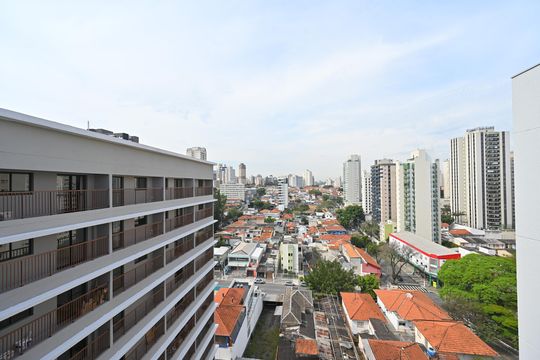 Vista do Varanda de apartamento para alugar com 1 quarto, 26m² em Vila Clementino, São Paulo