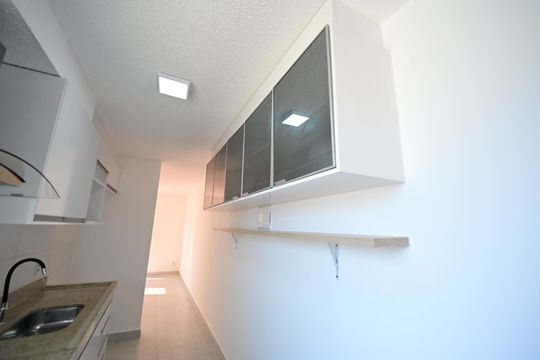 Área de serviço de apartamento à venda com 2 quartos, 48m² em Setor Andreia, Goiânia
